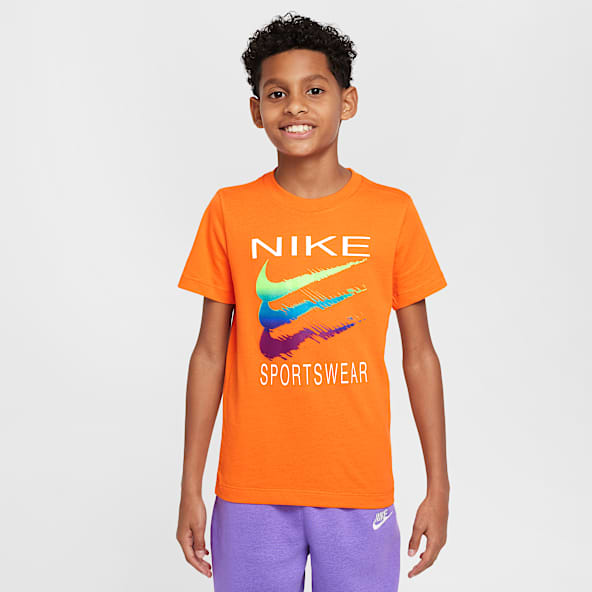 NIKE公式】 オレンジ トップス & Tシャツ【ナイキ公式通販】